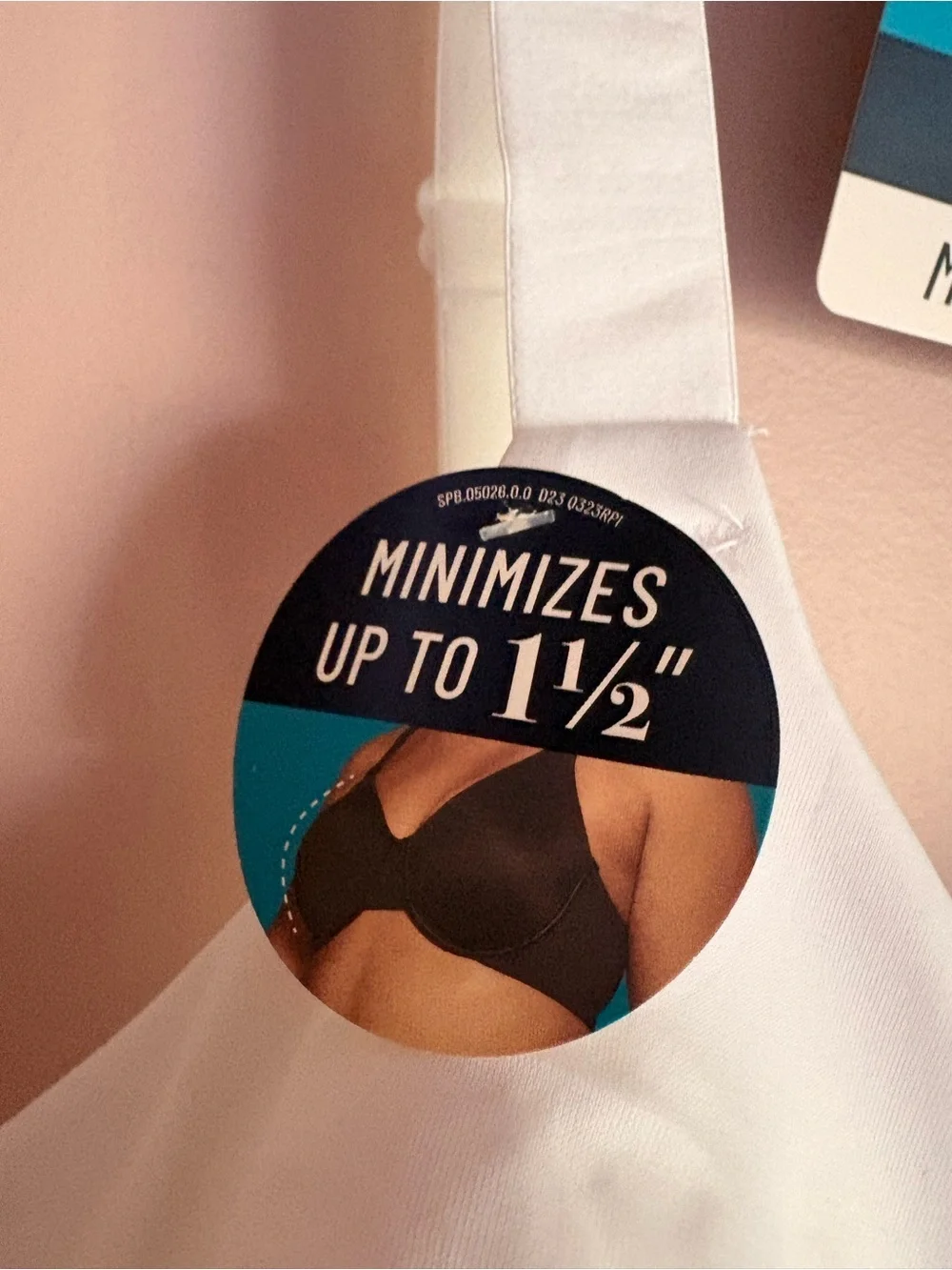 Vanity Fair NWT Smooth Minimizer Bra - White